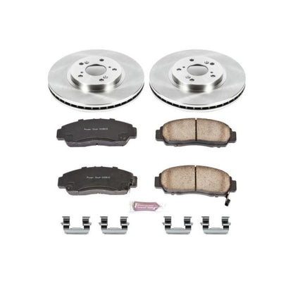 Power Stop Front Autospecialty Brake Kit | 2011-2014 Acura TSX / 2011-2012 Honda Accord (KOE5392)