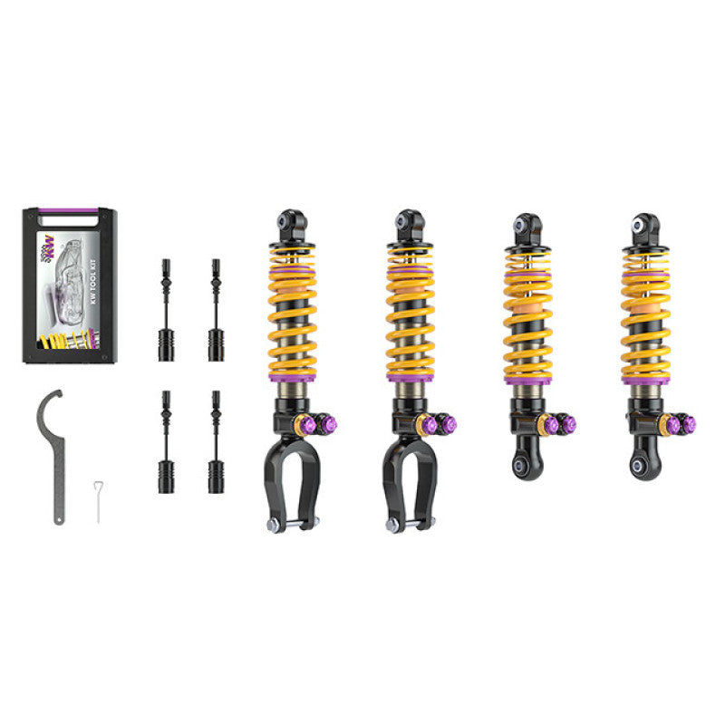 KW Suspension Coilover Kit | 2015-2021 Lamborghini Huracan (30911008/9)