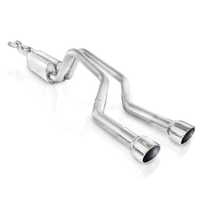 Stainless Works 2-1/2in S-Tube Exhaust X-Pipe Side Bumper Exit | Chevrolet Trailblazer SS (06-09) (TBTDLMF)