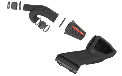 K&N 21-24 Chevrolet Silverado 1500 V8 5.3L/6.2L F/L NextGen Dryflow Cold Air Intake | Chevrolet Silverado (21-24) (50-2617D)