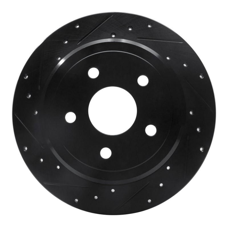 DFC D&S Black Brake Rotor (REAR LEFT): Jeep Grand Cherokee 4.7L / 5.7L (05-10)