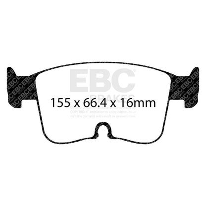 EBC Brakes DP42479R Yellowstuff Street & Track Brake Pads for A3 A3 Quattro