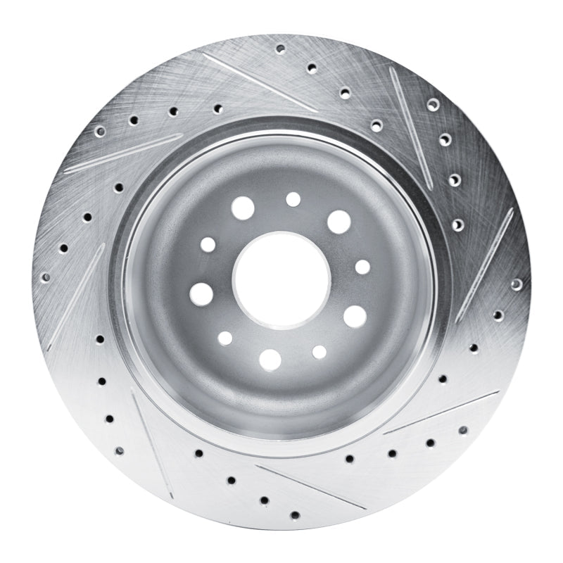 DFC Rear Left D&S Silver Brake Rotor (REAR): Jeep Wrangler (20-25)