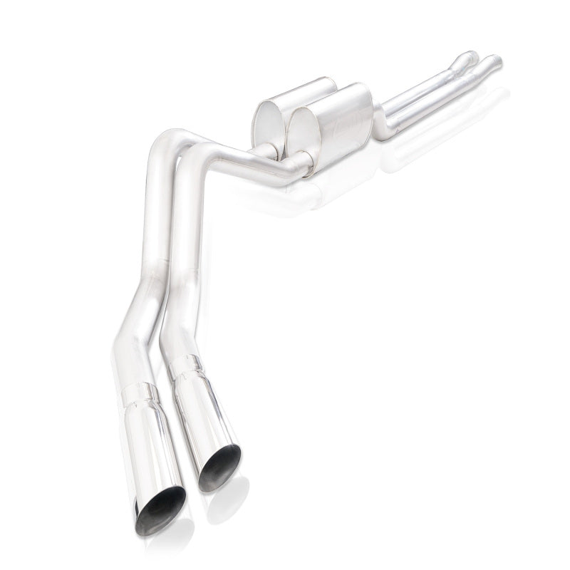 Stainless Works Dual 3.5in Side Exit Polished Tips | Ford F150 5.0L (15-25) (FT18CBL)
