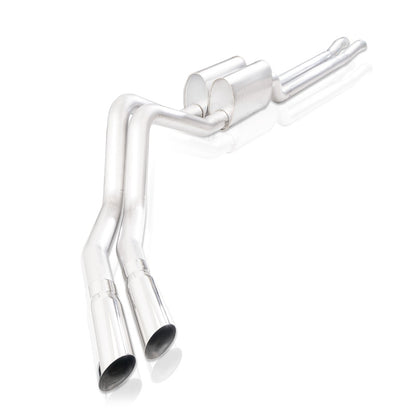 Stainless Works Dual 3.5in Side Exit Polished Tips | Ford F150 5.0L (15-25) (FT18CBL)