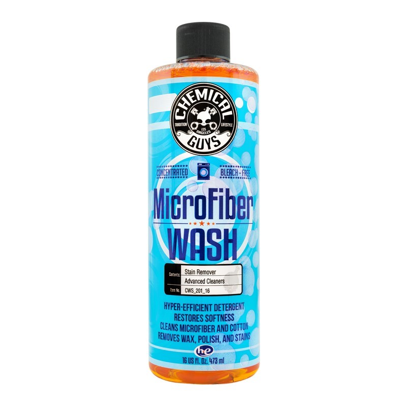 Chemical Guys Microfiber Wash Cleaning Detergent Concentrate | Universal (CWS_201)