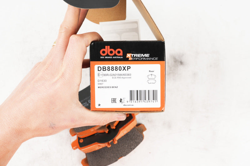 DBA XP Performance Rear Brake Pads | Mercedes-Benz CLA45 AMG (14-19) (DB8880XP)