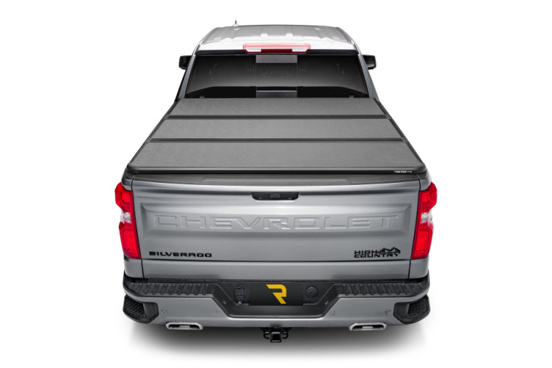 Extang 88450 Solid Fold ALX Hard Tri-Fold Tonneau Cover for 2014-2019 Silverado