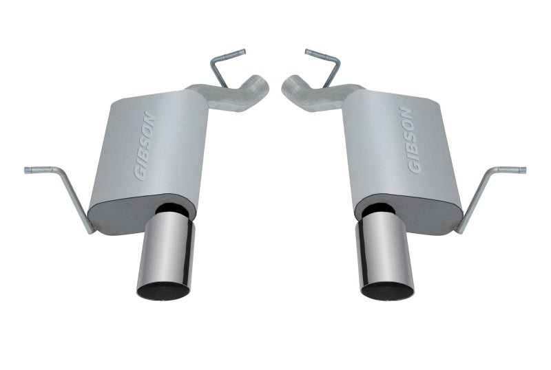 Gibson 2.25in Axle-Back Dual Exhaust | Jeep Grand Cherokee WK (17407)