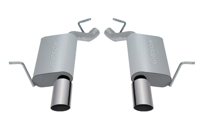 Gibson 2.25in Axle-Back Dual Exhaust | Jeep Grand Cherokee WK (17407)