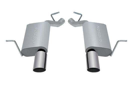 Gibson Axle-Back Dual Exhaust | Jeep WK Grand Cherokee 10-23 (617407)