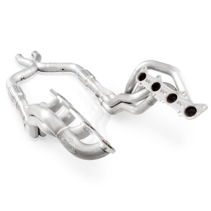 Stainless Works 1-7/8in Primaries High-Flow Cats 3in X-Pipe | Mustang GT (11-14) (M11HDRCATX)