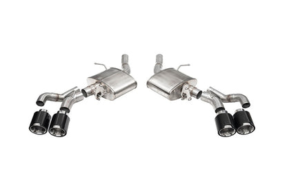 CORSA Sport Valved Axle-Back Exhaust | Cadillac CT5 V Blackwing (21322CFBLK)