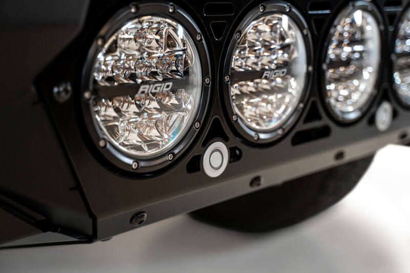 Addictive Desert Designs 2021+ Ford Raptor Bomber Front Bumper w/ 4 Rigid 360 6in Light Mounts