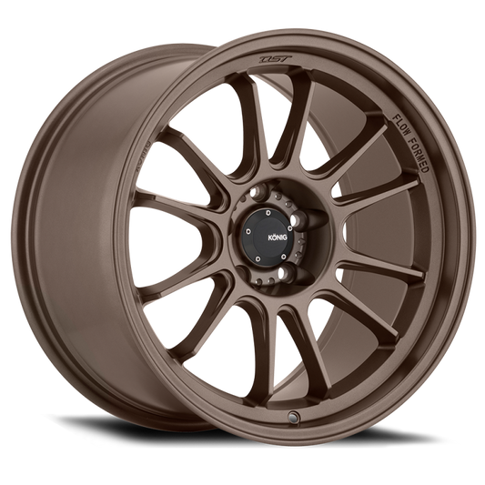 Konig Hypergram Race Bronze | 18x10.5" +25mm | 5x114.3mm Wheel