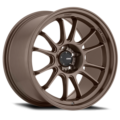 (set of 4) Konig Hypergram Race Bronze | 18x8.5" +43mm | 5x112mm Wheel
