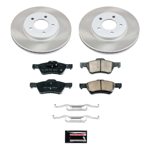 PowerStop 05-10 Mercury Mariner Front Semi-Coated Rotor Kit (SC4580)