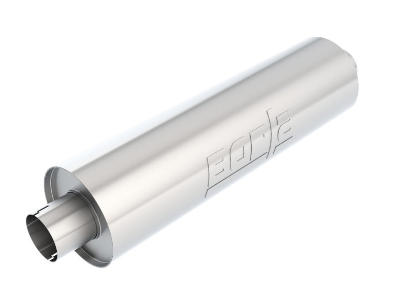 Borla HD Truck Muffler | Universal 3in Center-Center 24in x 6.75in Round (400500)