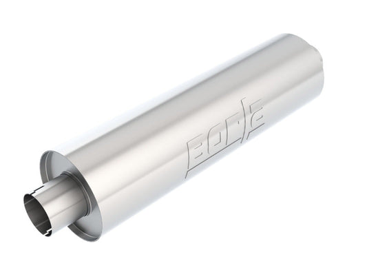 Borla HD Truck Muffler | Universal 3in Center-Center 24in x 6.75in Round (400500)