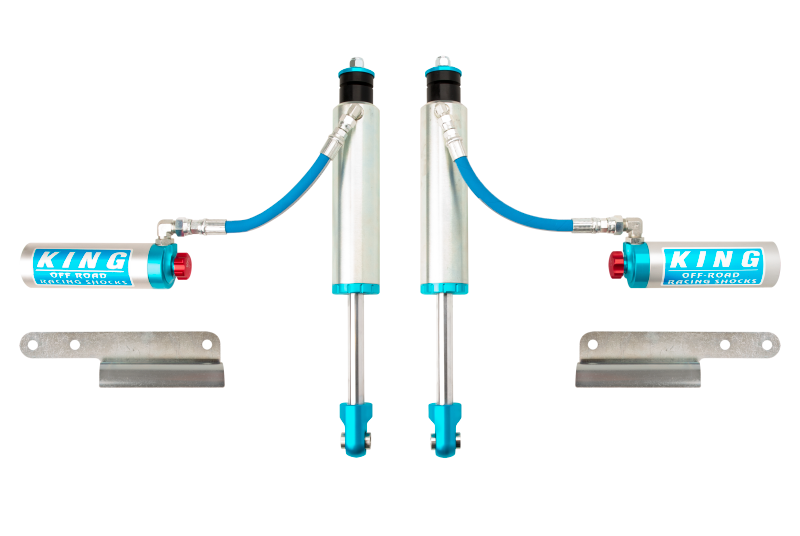 King Shocks 2.5 Performance w/ Remote Reservoir Adjustable Shocks Set - 1998-2012 Toyota Land Cruiser 100 4WD