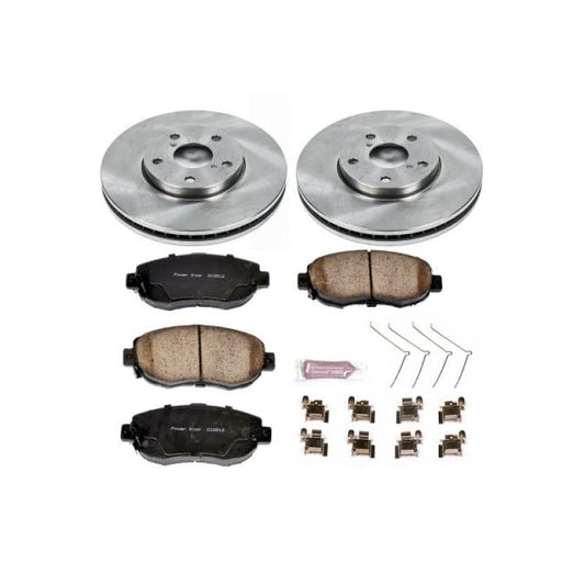 Power Stop Front Autospecialty Brake Kit | Multiple Lexus Fitments (KOE1077)
