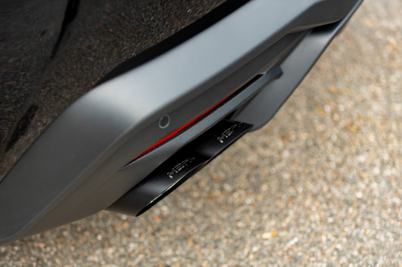 MBRP SS 4in OD/6.5in Length Quad Tip Cover Kit | Ford Mustang (15-24,20-26) (T5198BLK)