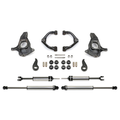 Fabtech 3.5in Ultimate Suspension System w/ Uniball Upper Control Arm & Dual Rate Shocks | GM C/K2500HD/3500HD (11-19) (K1065DL)