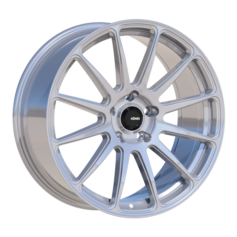 Konig Aeris Steel Silver | 17x8" +35mm | 5x120mm Wheel