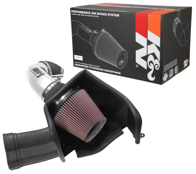 K&N 2018 Ford Mustang GT V8 5.0L F/I Typhoon Air Intake | Ford Mustang (18)