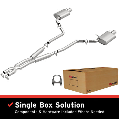 BRExhaust 2010-2014 Cadillac CTS Direct-Fit Replacement Exhaust System