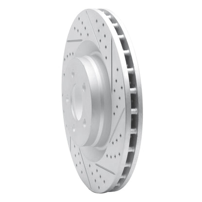 DFC Front Right D&S Geoperformance Rotor: Chrysler 300 (05-23)