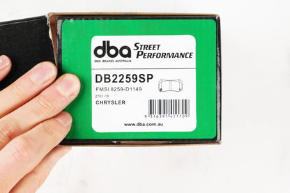 DBA Perf Front D&S Brake Pads | Dodge Magnum/Challenger SRT8 (06-09) (DB2259SP)