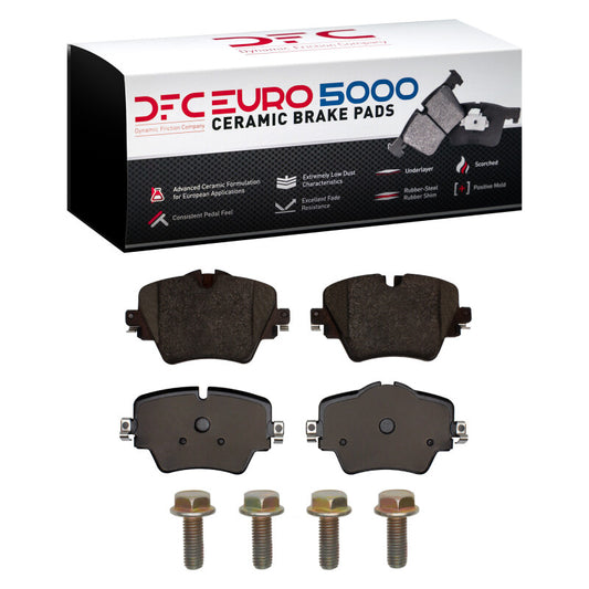 DFC 15-25 BMW X1 F30/F31/F34 Front Euro Ceramic Brake Pads & Hardware Kit (1600-1892-01)