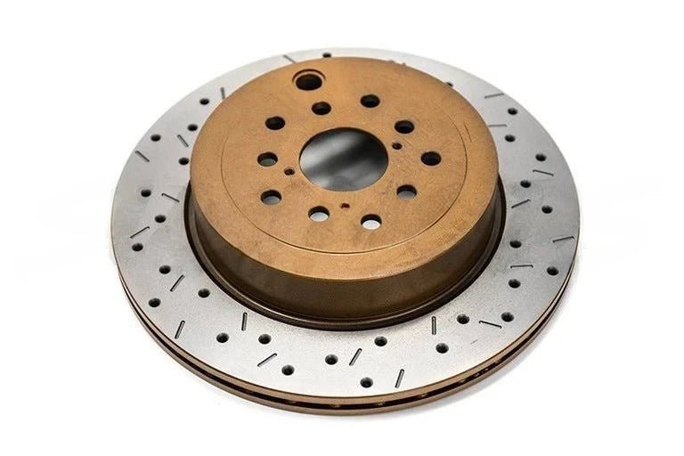 DBA Front Drilled & Slotted Street Series Rotor | Subaru Legacy GT (05-08) (DBA2650X-10)
