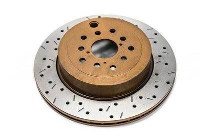 DBA 4000 Series Drilled & Slotted Rear Brake Rotor | Subaru WRX/STI (01-07) (DBA4655XS-10)