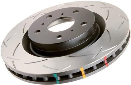 DBA T3 4000 Series Dual-Drilled Slotted Rotor | Subaru Impreza WRX STI (08-13) (DBA42656S-10)