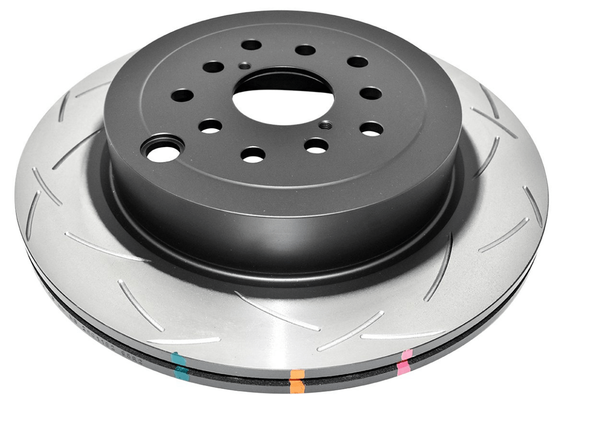 DBA T3 4000 Series Dual-Drilled Slotted Rotor | Subaru Impreza WRX STI (08-13) (DBA42656S-10)