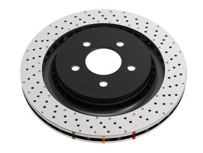 DBA 4000 Series Drilled Front Rotor | Subaru WRX (22) (DBA43058XD)