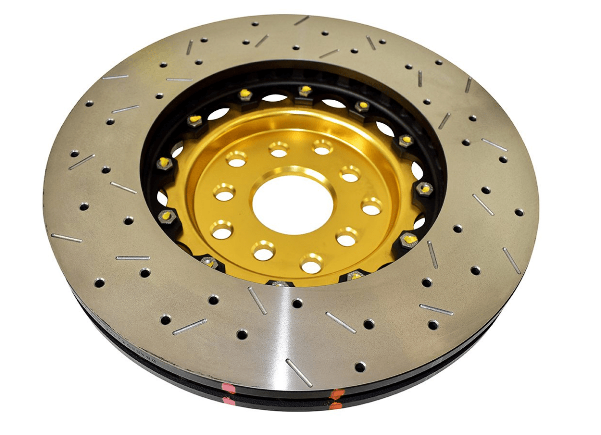 DBA 10 Hole D&S 5000 Series 2 Pc Rotor | Subaru WRX STI (04-14) / BRZ (17) (DBA5654GLDXS-10)