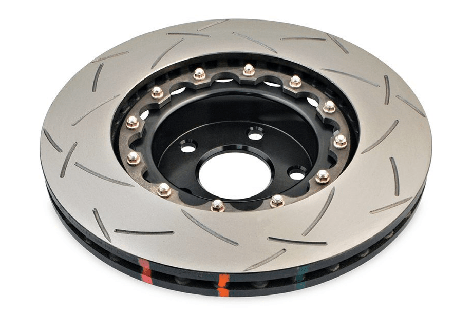 DBA 5000 Series Front Slotted Disc Rotor w/ Black Hat | Subaru WRX/FR-S/BRZ (13+) (DBA5010BLKS)