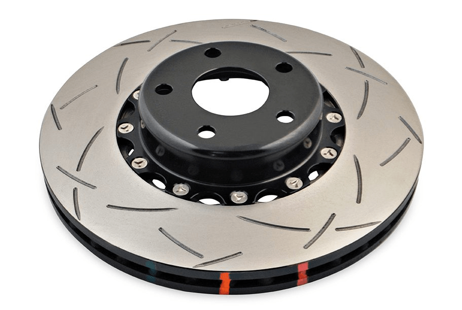 DBA 5000 Series Front Slotted Disc Rotor w/ Black Hat | Subaru WRX/FR-S/BRZ (13+) (DBA5010BLKS)
