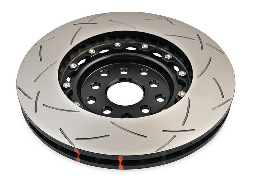 DBA 5000 Series 10 Hole F&R Slotted Rotor | Subaru WRX STI/BRZ (04-07/17) (DBA5654BLKS-10)