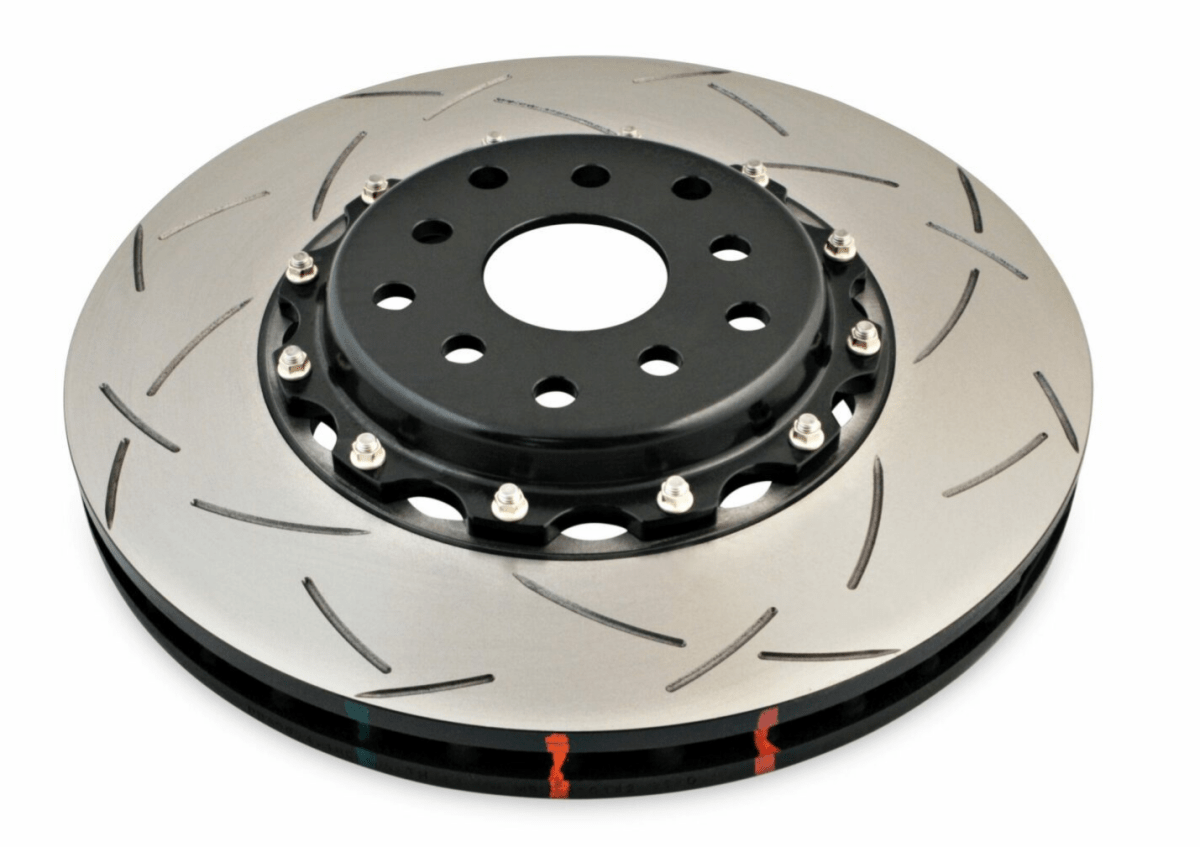 DBA 5000 Series 10 Hole F&R Slotted Rotor | Subaru WRX STI/BRZ (04-07/17) (DBA5654BLKS-10)