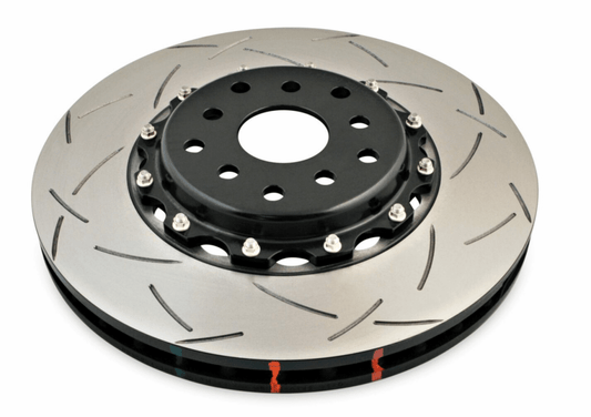 DBA 5000 Series 10 Hole F&R Slotted Rotor | Subaru WRX STI/BRZ (04-07/17) (DBA5654BLKS-10)