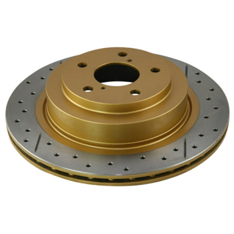 DBA Rear Drilled and Slotted Street Series Brake Rotor | 2004 Pontiac GTO (041X)