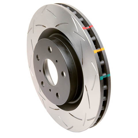 DBA Front Slotted 4000 Series Brake Rotor | 2012+ Tesla Model S (42768S)