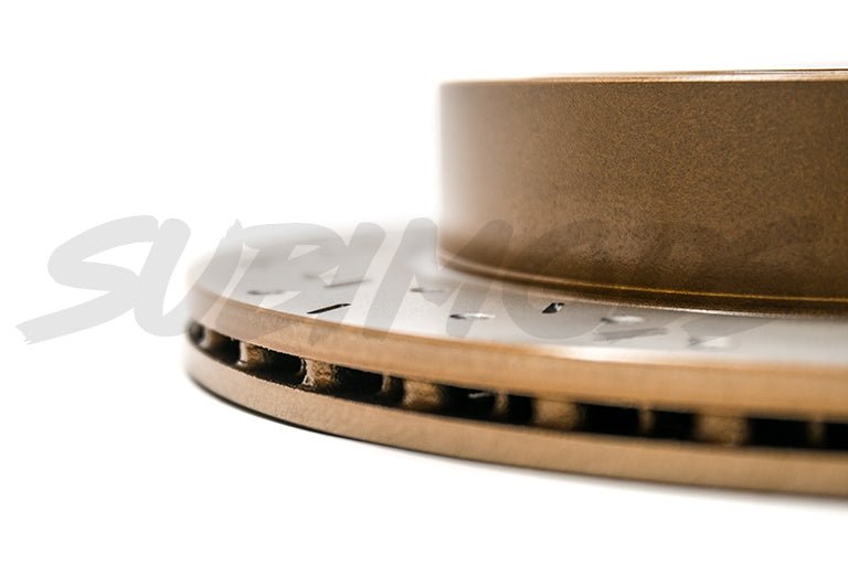 DBA Front Drilled & Slotted Street Series Rotor | Subaru Legacy GT (05-08) (DBA2650X-10)