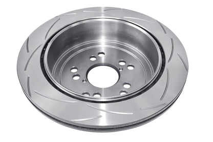 DBA Rear T2 T-Slot Uni-Directional Slotted Rotor | Subaru BRZ (12-21)/WRX (08-13/22+) (DBA2663S-10)