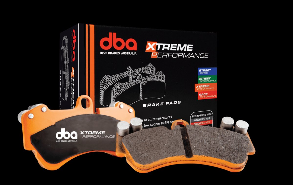 DBA XP Rear Brake Pads w/ Brembo XP650 | Evo 03-06 / WRX STI 04-09 / 350Z / G35 (DB1521XP)