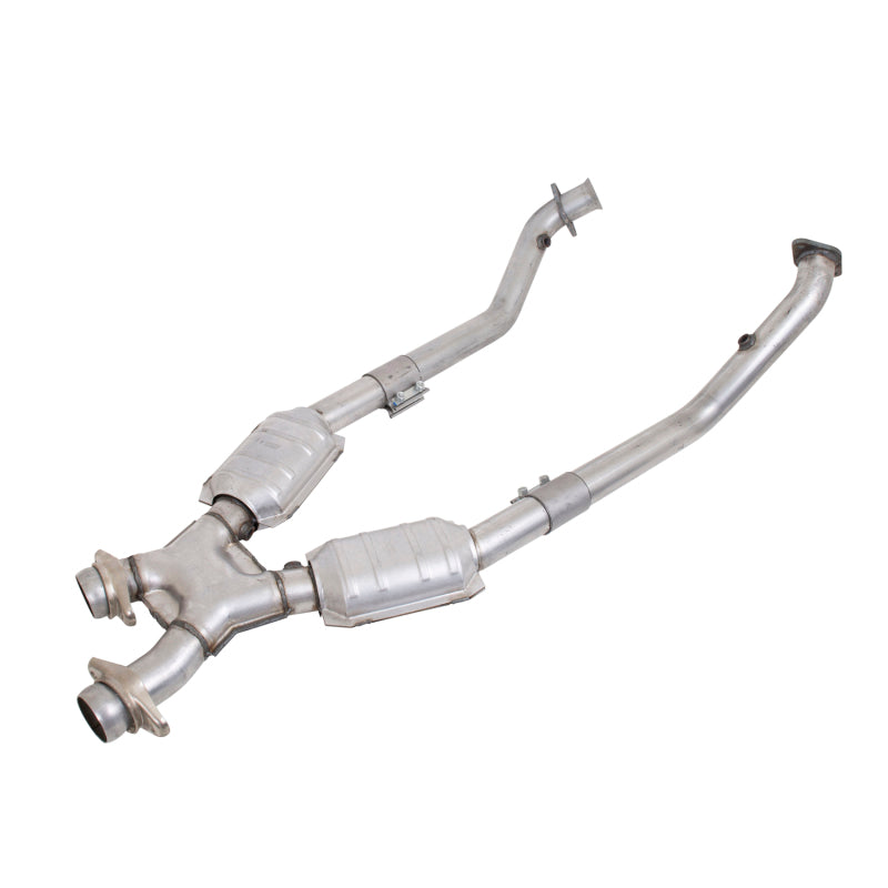 BBK 2-1/2in X Pipe w/ Catalytic Converters | Ford Mustang 94-04 (1670)